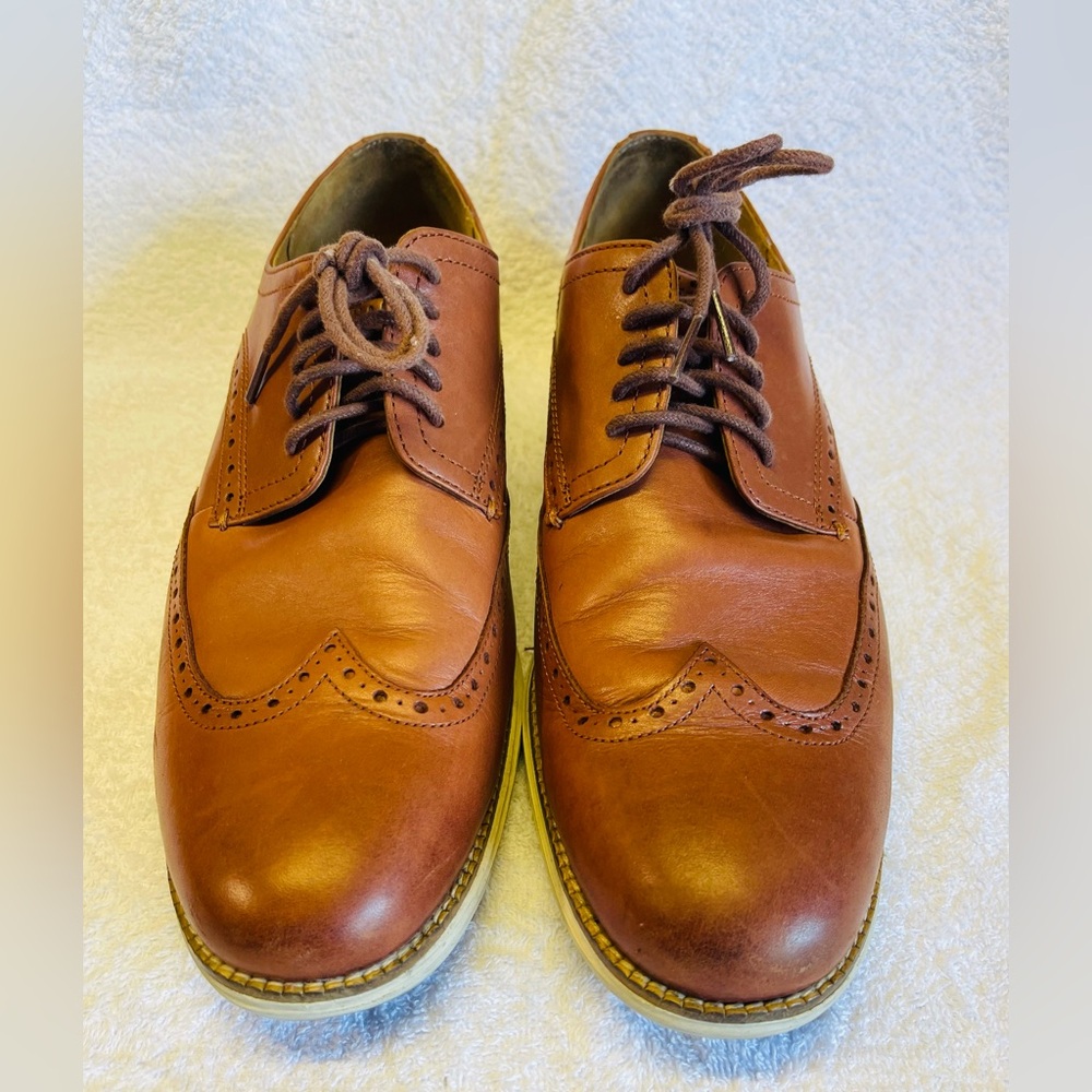 Cole Haan Men's ØriginalGrand Wingtip Oxford - Brown Sz. 12M